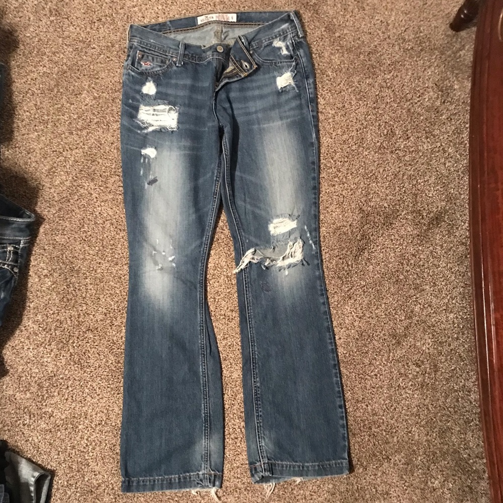Hollister distressed jeans